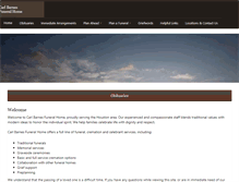 Tablet Screenshot of carlbarnesfuneralhome.net